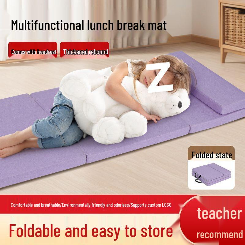 School-Approved Folding Nap Mat for Students and Adults - Portable and Office-Friendly