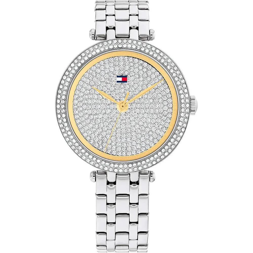 

Tommy Hilfiger Natalie Silver Stainless Steel Women s Quartz Watch 1782722 серебряный