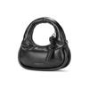 New CHARLES&KEITH PU One Shoulder Handbag Small Women's Noir Black CK2-40151334