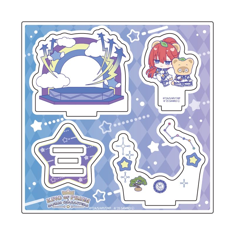 

KING OF PRISM Your Endless Call x Персонажи Sanrio 02 B [Иллюстрация-коллаборация] Акриловая подставка-пластина