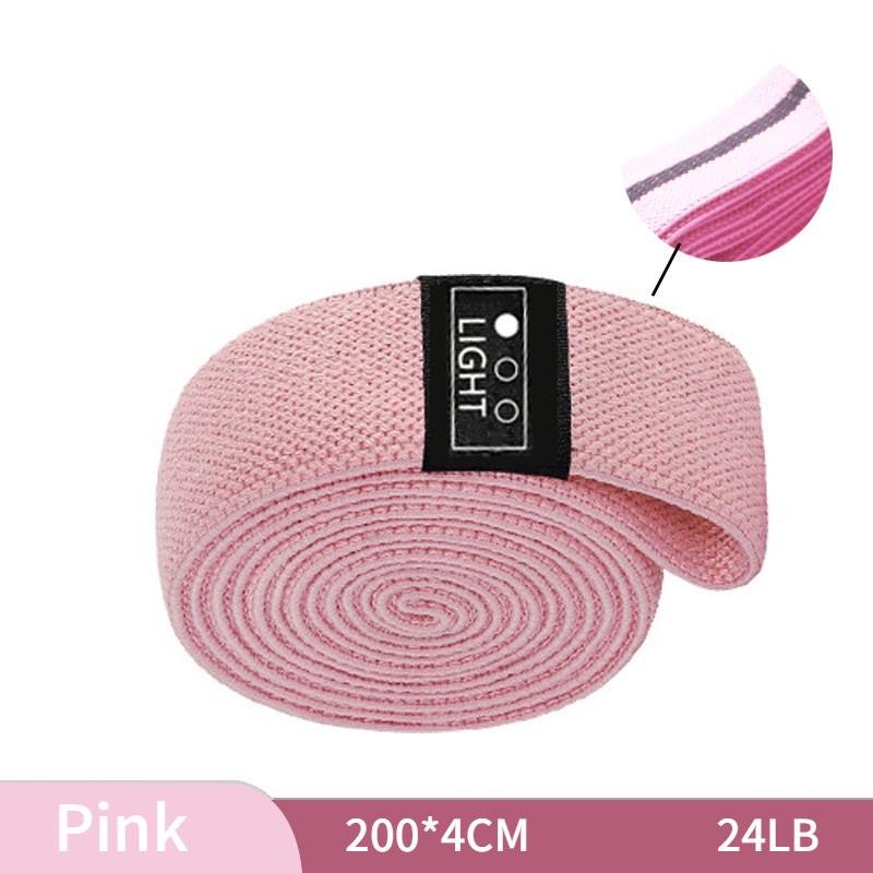105lb Long Resistance Loop Band Kit Unisex Fitness Yoga Elastic Bands Hip Circle Thigh Squat Band Workout Gym Equipment for H Practical Use