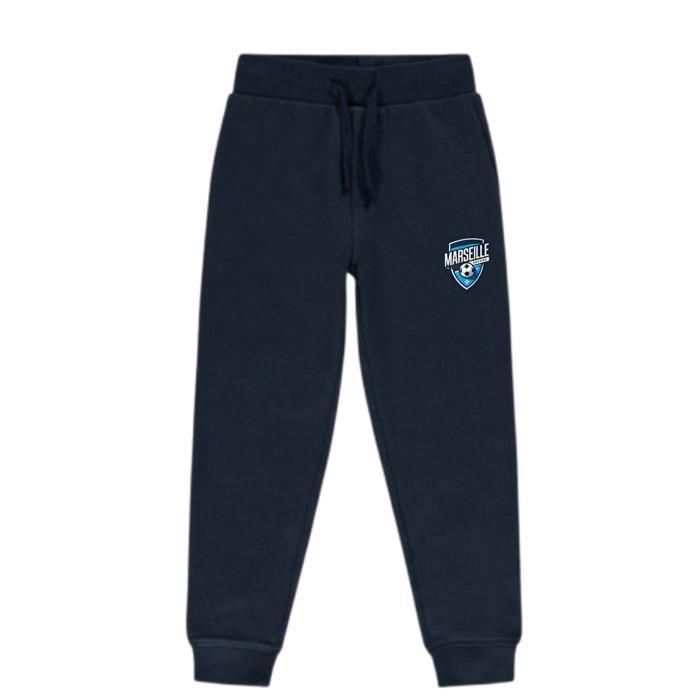 Jogging Survêtement Foot Enfant Inspiré de Marseille – Confort et Style - - Blanc