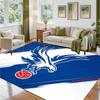 Crystal Palace Design Crystal Velvet Rug Soft Decorative Mat for Bedroom Entrance