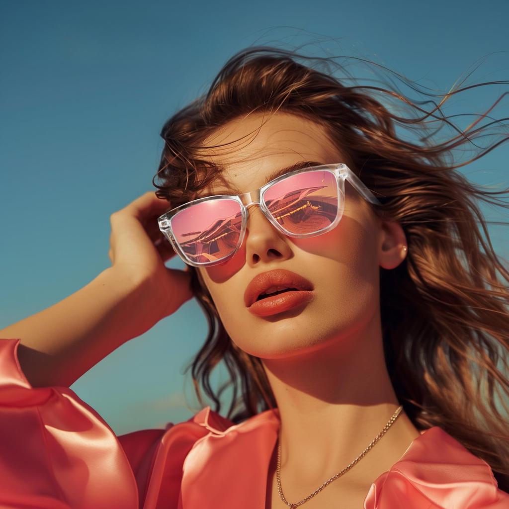 New Vintage Colorful Sunglasses Uv400 Protection Outdoor Sports Glasses Windproof Anti-Ultraviolet Hiking Climbing Goggles