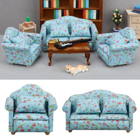 46028 Scale Miniature Dollhouse Simulation 16 Faux Gold Bar Pistol Aluminum Alloy Suitcase Set Doll House Accessories for Barbies Decorative Mini