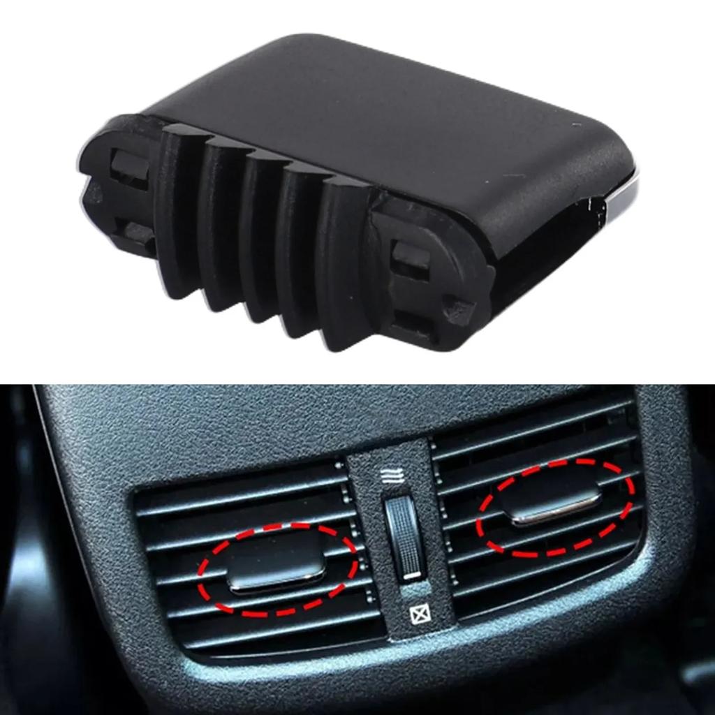 Zuverlässiger schwarzer mittlerer AC-Luftauslass-Lamellenclip für die Rücksitzreihe für Lexus ES350 2011 2012 Einfache Installation Stabile Leistung