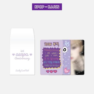 [VORBESTELLUNG] aespa GLÜCKSKARTENSET ZUM 4. JAHRESTAG