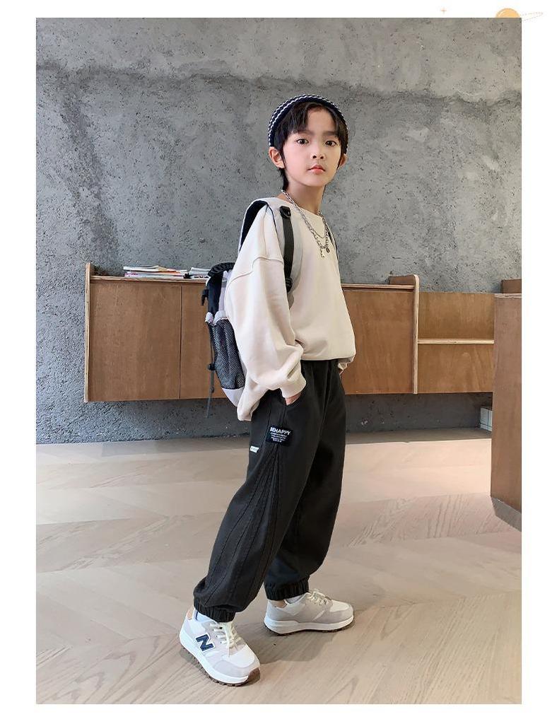 Jungen Frühling & Herbst Freizeit-Jogginghosen - 2025 Kollektion für Mittlere & Große Kinder