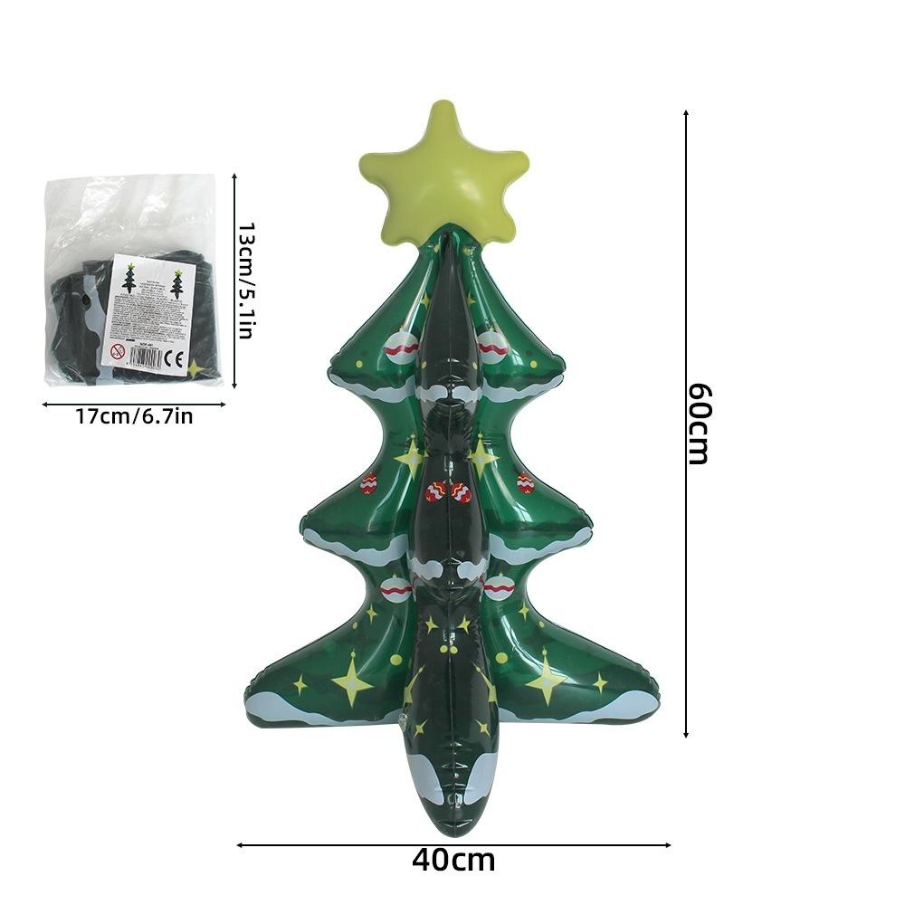 1PCS Inflatable Transparent Snowman Christmas Ball PVC Party Decoration Ball Suitable For Christmas and New Year Party Supplies