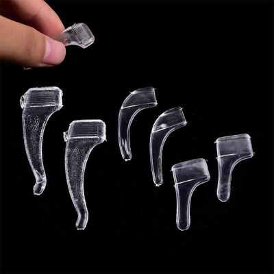 10pairs Temple Holder Glass Accessories Eyeglasses Anti Slip Transparent Silicone Ear Hooks