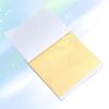 50pcs 8X8.5Cm Gold Foil Decoration Imitation Gold Leaf Shiny Foil Paper Sheet For Art Craft Diy Wood Ceramic Glass Metal Plastic