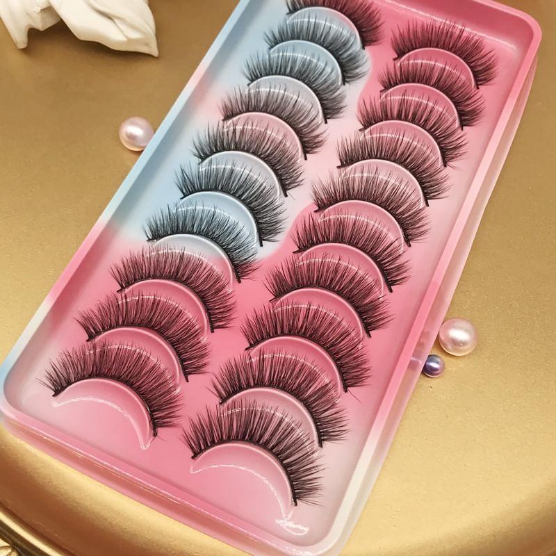 Aimo - Set Of 10 : False Eyelashes (SA201)