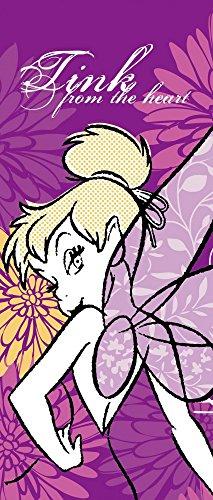 Disney Lightweight Slim Personal Bottle 200ml Tinkerbell/Flower