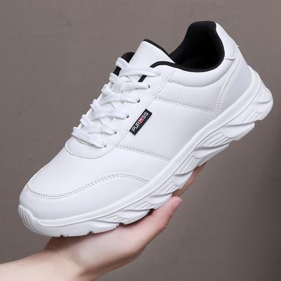 Herren Sneaker Sport Freizeitschuhe Leder Outdoor Herren Wanderschuh Vier Jahreszeiten Weiche Sohle