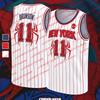 New York Classic Basketball Jersey Spider-Man Basketball Vest Brunson 11 Basketball Jersey Fans Marvel Special Edition Tee