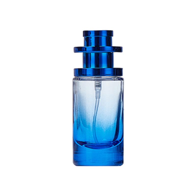 Gradient Glass Perfume Decanter: 30ml Stylish & Portable Fragrance Spray Bottle
