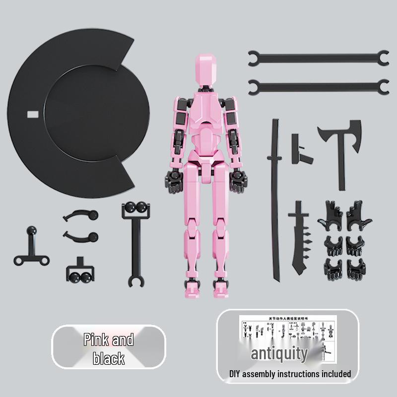 Multi-Joint Posable Robot Mannequin - Decompression Toy