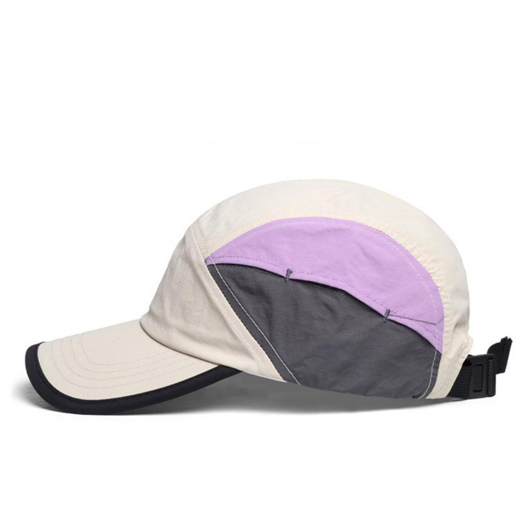 Unisex Quick Drying Baseball Cap, Outdoor Sports Hiking Cap, Thin Breathable Color Blocked Hat