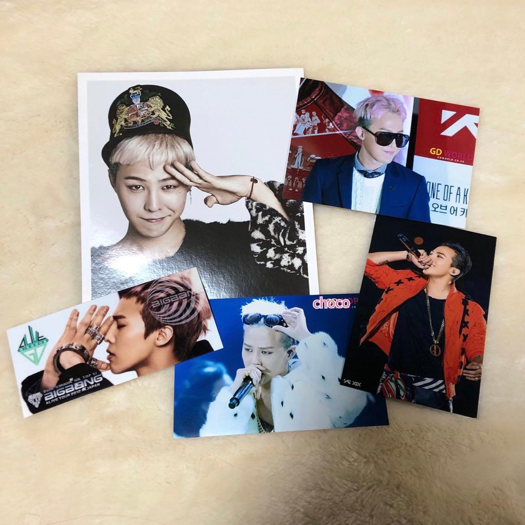 [Б/У] Карточка BIGBANG G-DRAGON