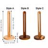 Moisture-proof Wooden Paper Towel Holder Non-Slip Roll Paper Holder  Dining Table