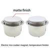 Temperaturbegrenzer Temperaturregler Thermostatschalter für Reiskocher Magnetische Mittelteile Zubehör 1/2/5 Stück