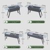 Yipan Outdoor Portable Charcoal BBQ Grill with Griddle