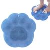 Alfombrilla de Baño para Pies 30x30cm Cerdas Suaves Exfoliación Limpieza Alfombrilla para Pies de Ducha con Diseño de Ventosa Esencial para el Hogar y el Baño