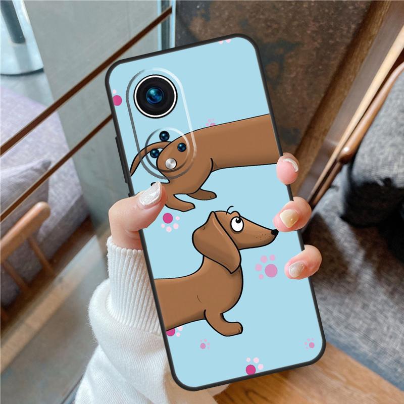 

Dachshund Teckel Dackel Dog Case For Honor Magic 5 Pro 50 70 90 Lite X6 X7 X8 X9 8X 9X Honor X7a X6a X8a X9a X9b Cover Honor X9b
