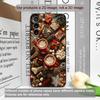 A Christmas Decoration Hot Coffe Cup Pattern Phone Case for Samsung Galaxy S25 S24+ S23 Ultra S22 Plus S21 FE M53 M55 Soft Cover