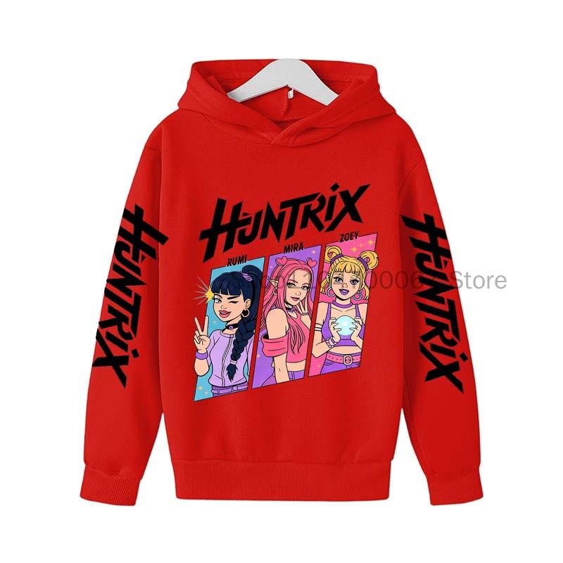Hot Kpop Witch Hunt Children's Clothing Including Men's and Women's Spring and Autumn Hoodies and Fashionable Sweatshirts
