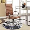1pc Anime Design Round Carpet for Office Chair Mat, Non-Slip Rug Suitable for Home Decor, Living Room