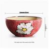 ZISIZ Ceramic Daisy Noodle Bowl