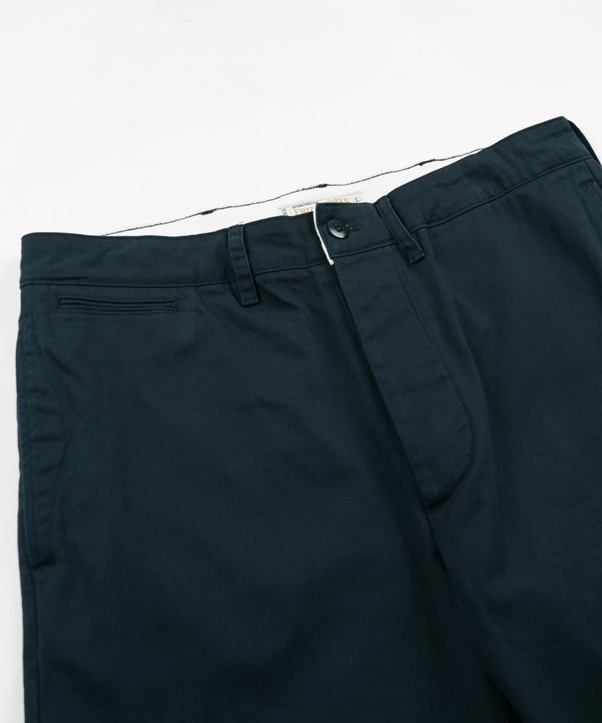 FRIZMWORKS Washed Officer Chino Pants _ Navy