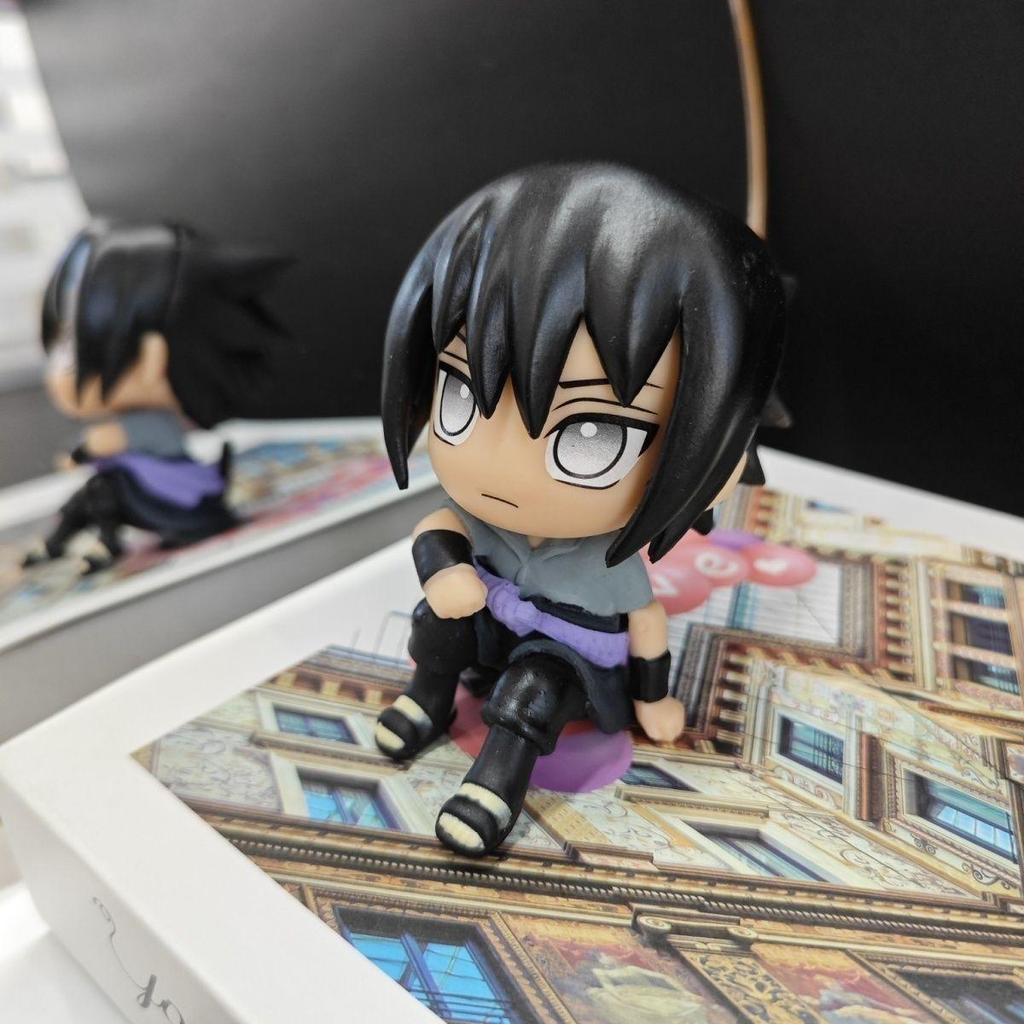 Naruto Shippuden Q Version Sitting Figure – Kakashi & Naruto, Car & Desktop Decor, Anime Collectible Gift