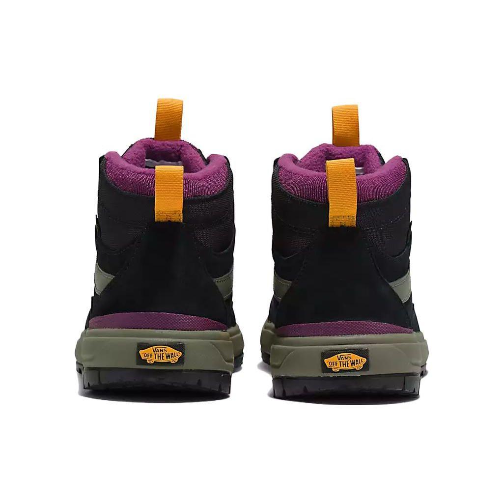 Vans Ultrarange Rapidweld Sports Comfort Versatile High-Top Skate Shoes Unisex Skate Shoes Black Purple VN0A5KS5BMV
