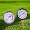 Black White Compressor Gauge Pressure Gauge Air Compressor Pneumatic Hydraulic Fluid 0-12Bar/0-170PSI Dial Measuring Instrument