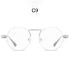 [Customized] Punk style sunglasses men's personalized spring metal glasses legs sunglasses round frame glasses sunglasses