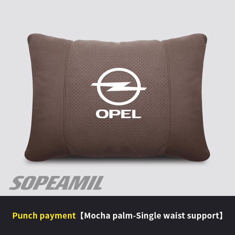Car Headrest Lumbar Rest CushionOpel Astra Corsa Grandland Insignia Mokka Vectra GTC Tigra Vivaro Zafira Combo Vivaro GTC Delica