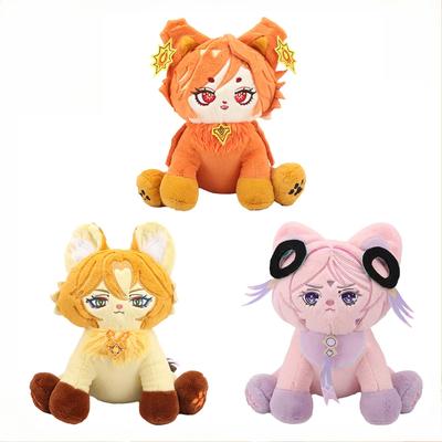 Cute Meow Plush Toys Genshin Impact Game Surrounding Plush Toys Movie Stuffed Animals Toys for Kids Birthday Gift Room Decor