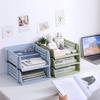 Papers Rack A4 File Storage Tray Desktop Organizer Stackable File Rack Fashion   Magazine
