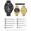 BINBOND High End Brand Men's Watch Original Stainless Steel Luminous Waterproof Watch Luxury Business Date Quartz Men Watches