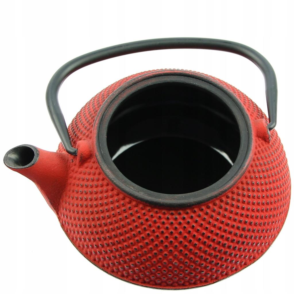 Cast Iron Kettle 0.8 L Infuser Strainer For Brewing Tea And Herbs
