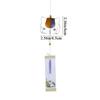 1pcs Transparent Glass Cat Pattern Wind Chime Creative Japanese Cat Pendant Home Garden Hanging Decor DIY Gift