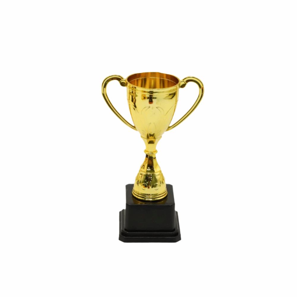 Multi Style Plastic Trophy Small Size Plastic Material Award Trophies Pentagram Star Trophy Model Mini Trophy Sporting Events
