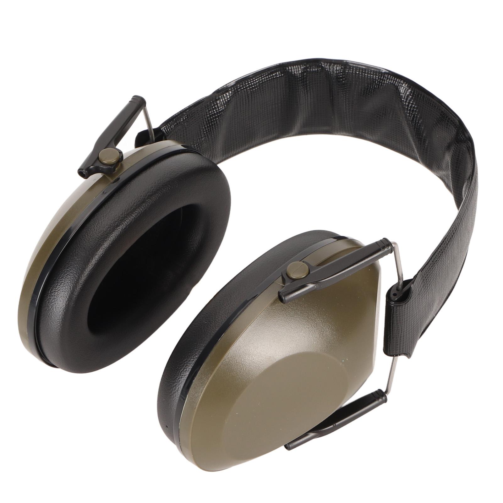 

Hearing Protection Headphones Folding Adjustable Noise Reduction Noise Cancelling Earmuffs for Home