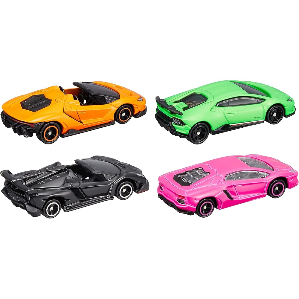 Takara Tomy Tomica Lamborghini Special Set Diecast Toy Cars for Ages 3 and Up