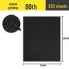 Ultra-fine 2000 Grit Wear-Resistant Sandpaper for Wet and Wood Sanding
