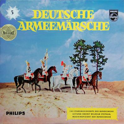 Płyta LP STABSMUSIKKORPS DER BUNDESWEHR LEIT - Niemiecka Armia?rsche 5. Folge 840403PY Philips 1965 Niemcy Klasyczny Używany