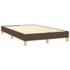 Exclusive House - Slatted Bed Base with Mattress Dark Brown 120x200 Cm