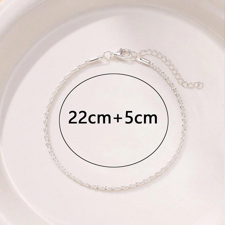 High-End Starry Sky Layered Anklet for Women: Cool, Sparkling Foot Jewelry